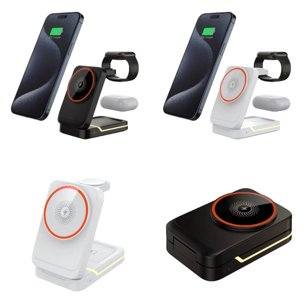 4-in-1 Magnetic Wireless Charging Station