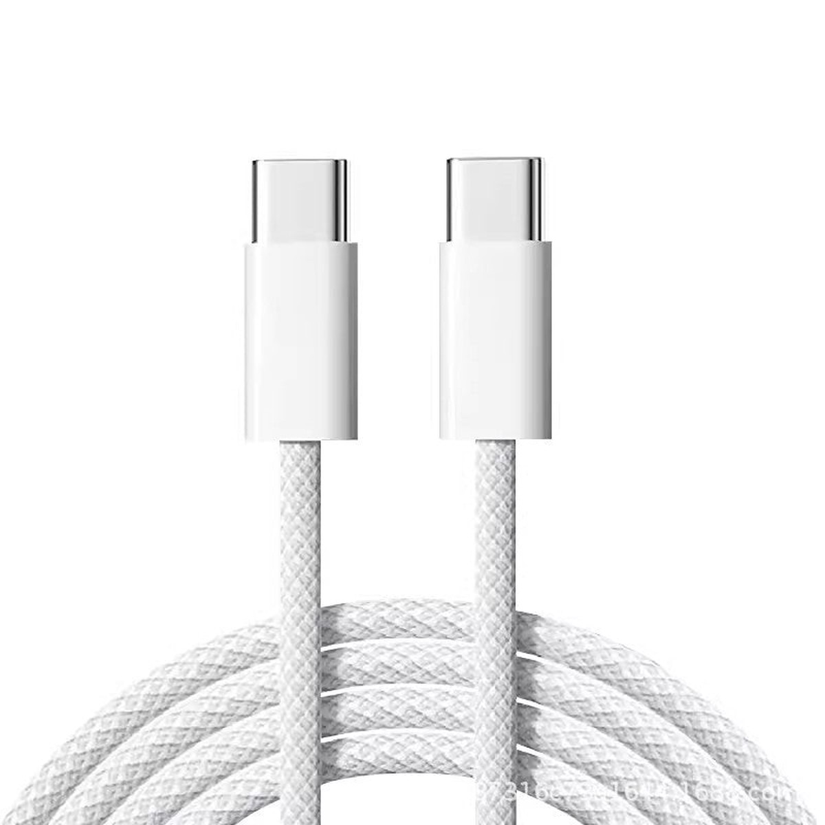 PD Dual USB-C Fast Charging Cable for iPhone Devices - 5 boxes