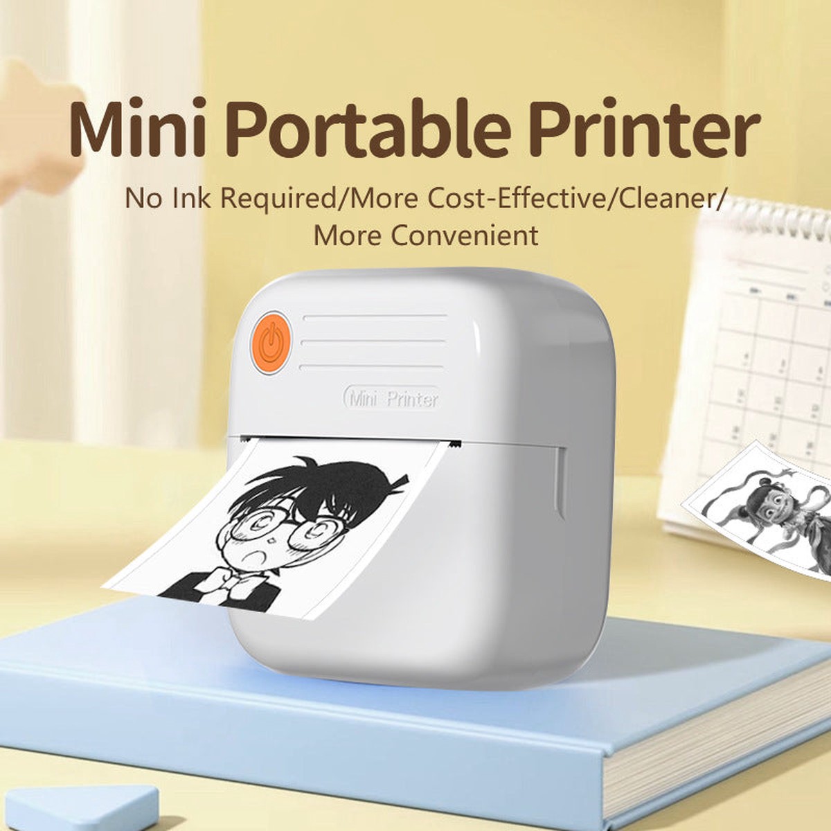 Wireless Bluetooth Mini Pocket Thermal Printer