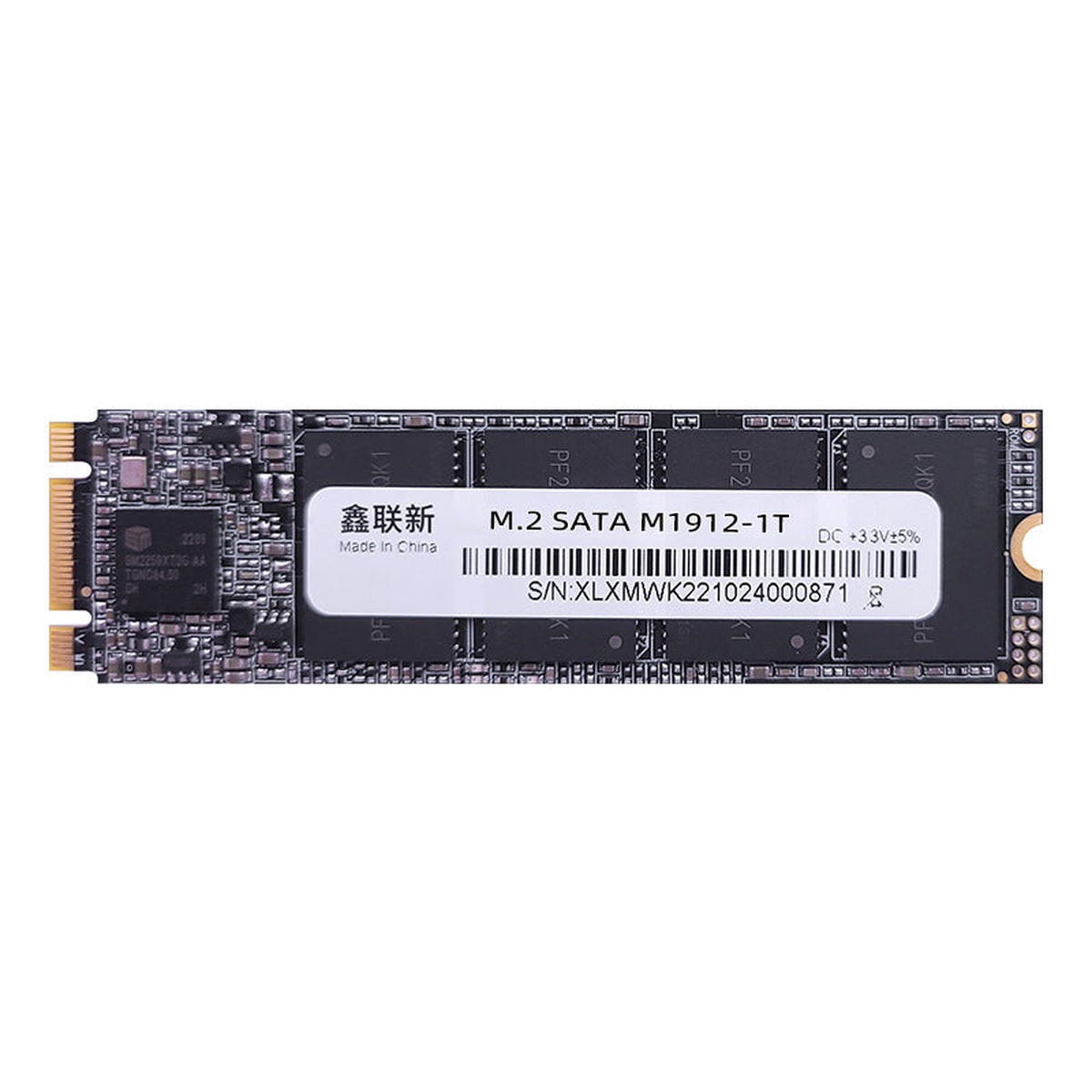 M.2 SATA SSD 512GB 1TB NGFF Solid State Drive Storage