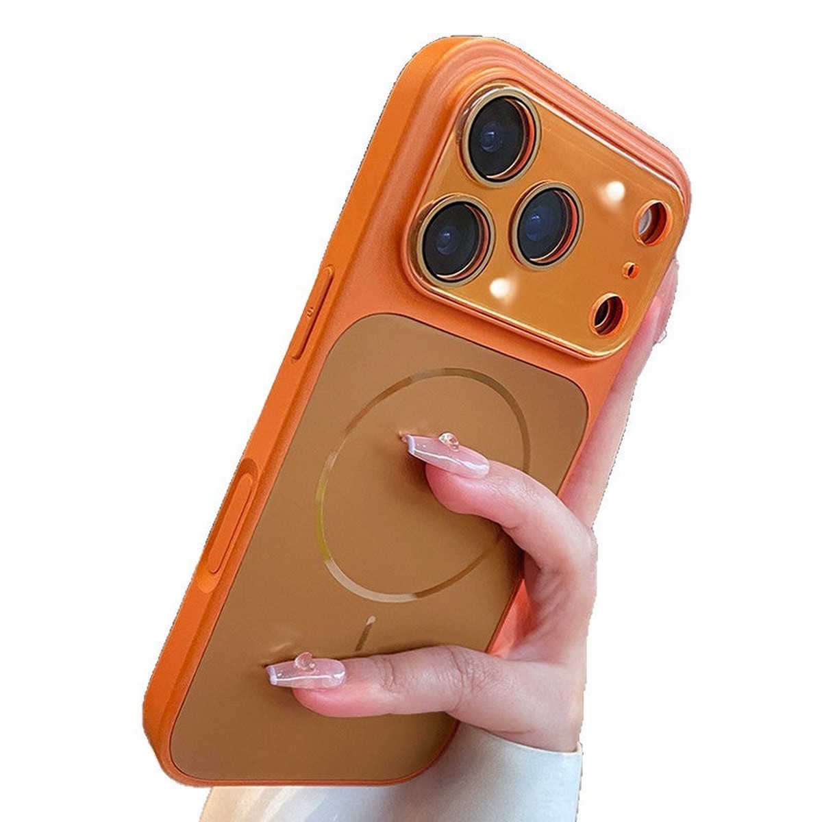 Flowing Light Window Design Anti-Drop Phone Case for iPhone