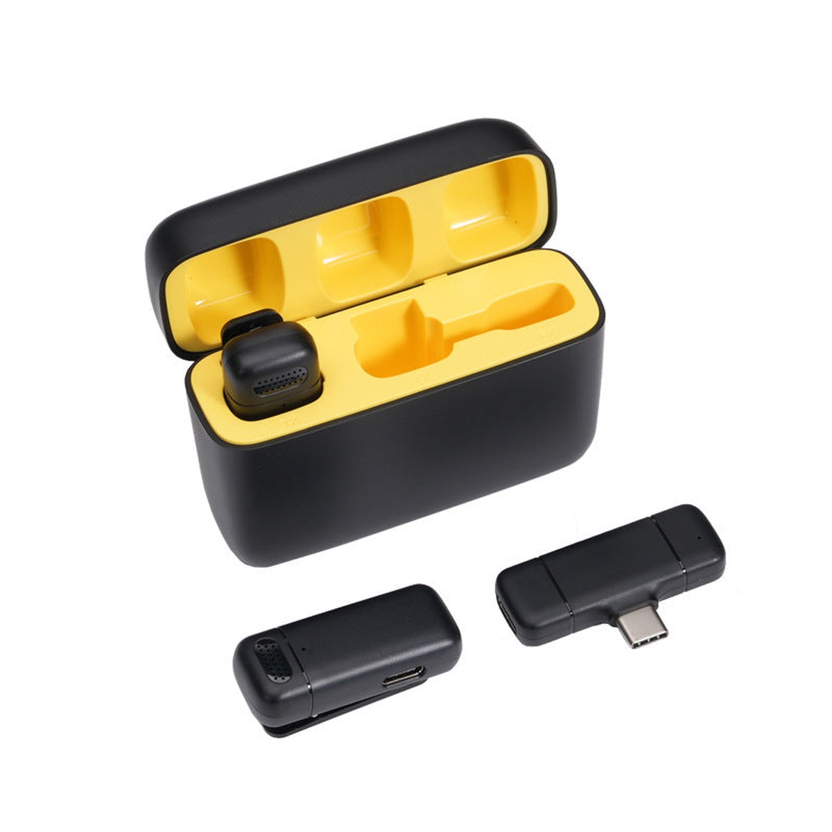 K6 Wireless Collar Clip Microphone Mini Outdoor Recording Mic