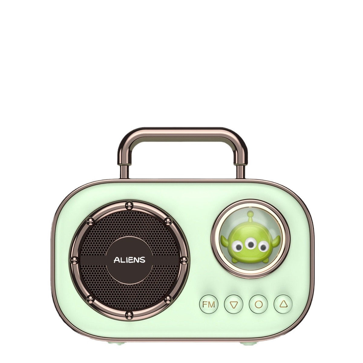 Disney Mini Bluetooth Speaker Cute Cartoon Desktop Bass Audio