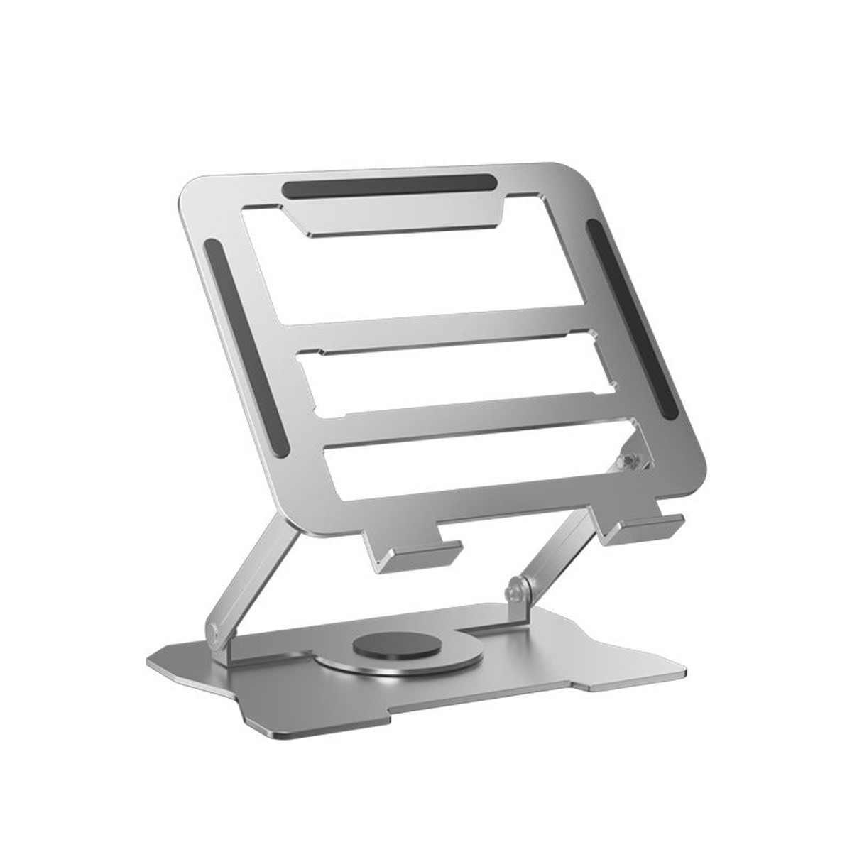 360 Rotating Laptop Stand Metal Adjustable Cooling Riser