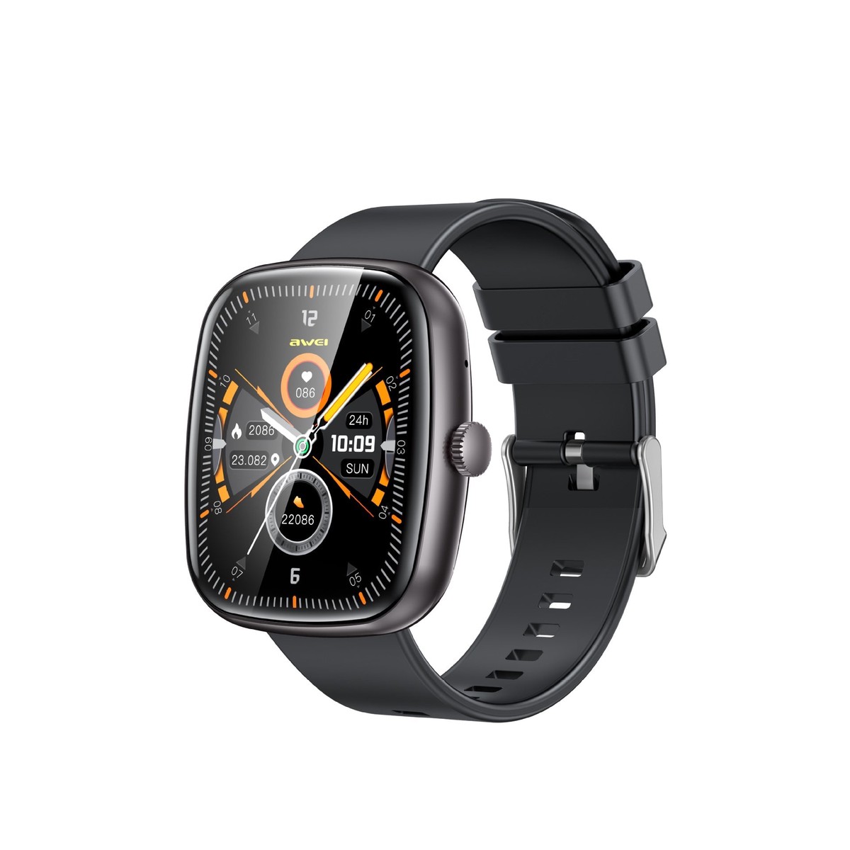 Awei Smartwatch with Bluetooth Calling and Health Tracking