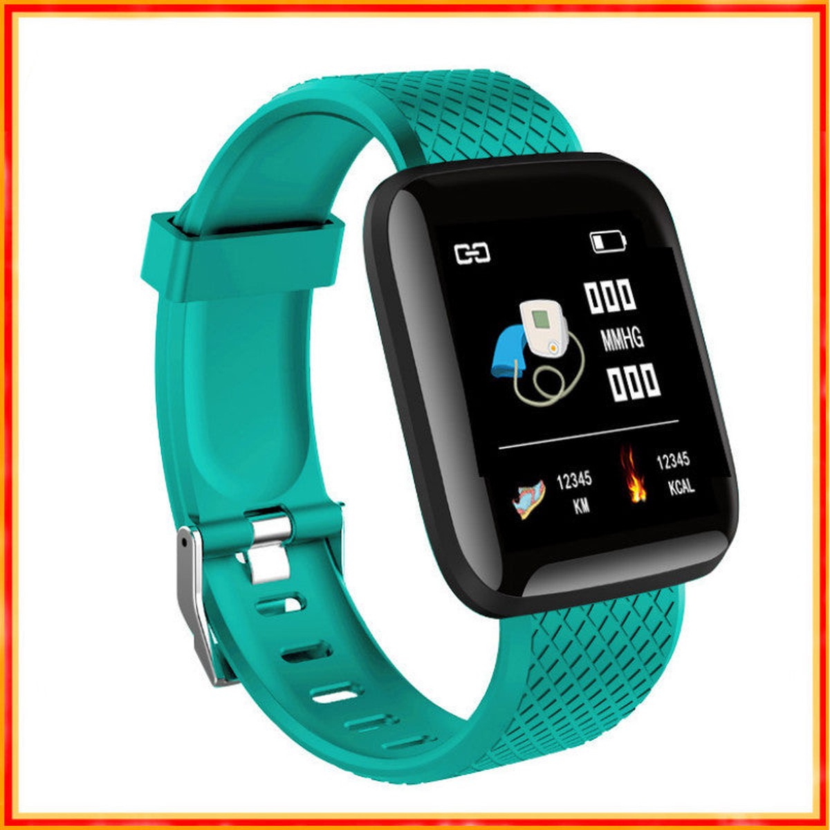 STOCK-116Plus D13 Smart Bracelet Heart Rate & BP Monitor