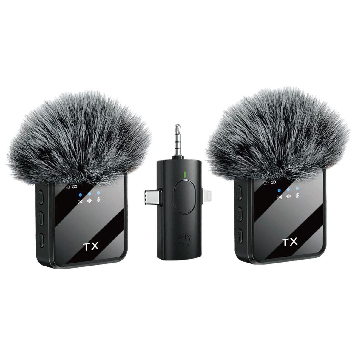 STOCK-F11 Wireless Lavalier Microphone for Live Streaming & Video