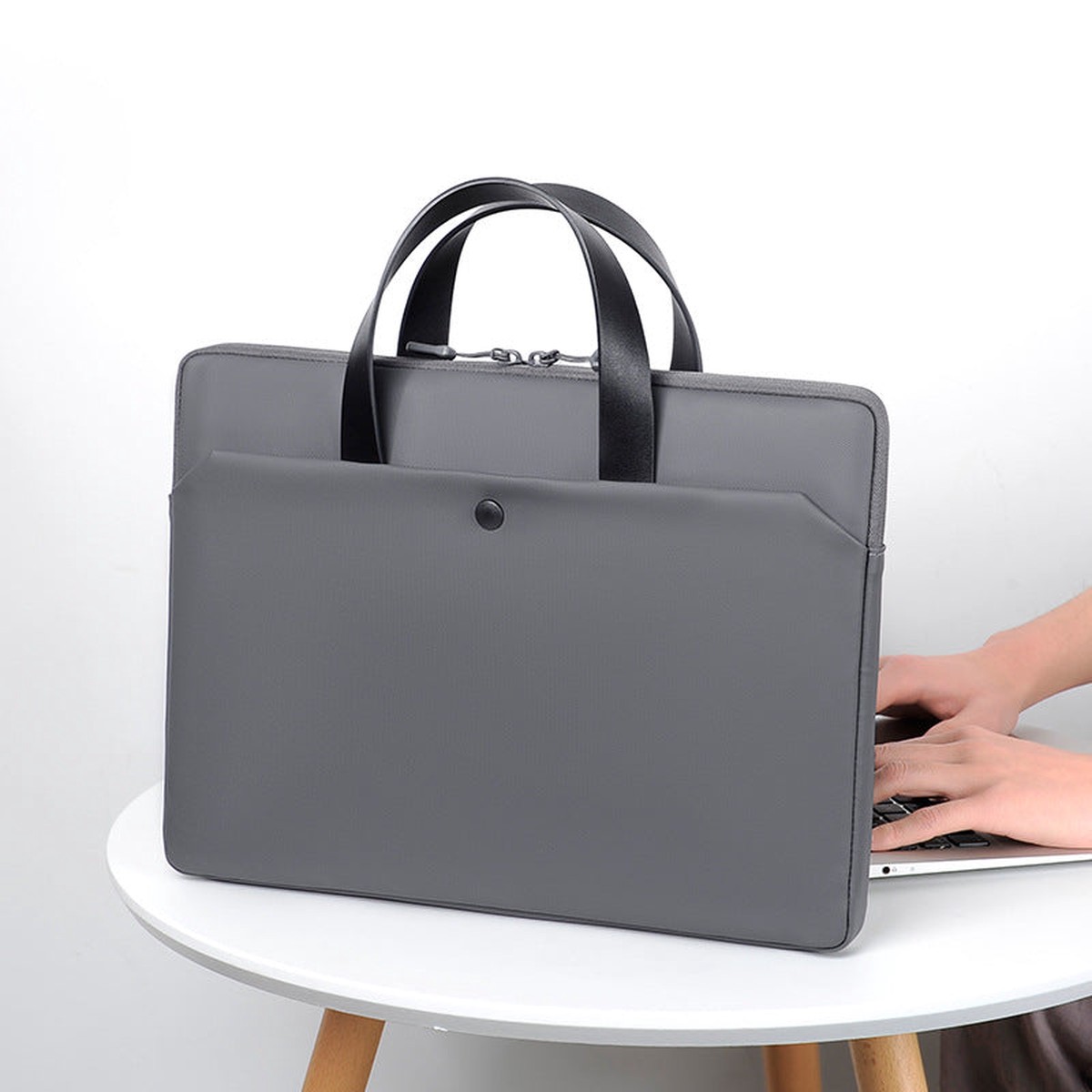 Ultra-Thin Leather Laptop Bag 1415.6 Inch Sleeve