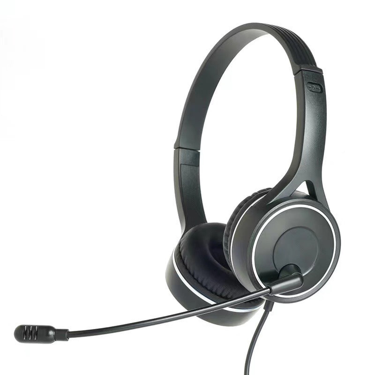 USB Call Center Headset with Microphone for Office and Online