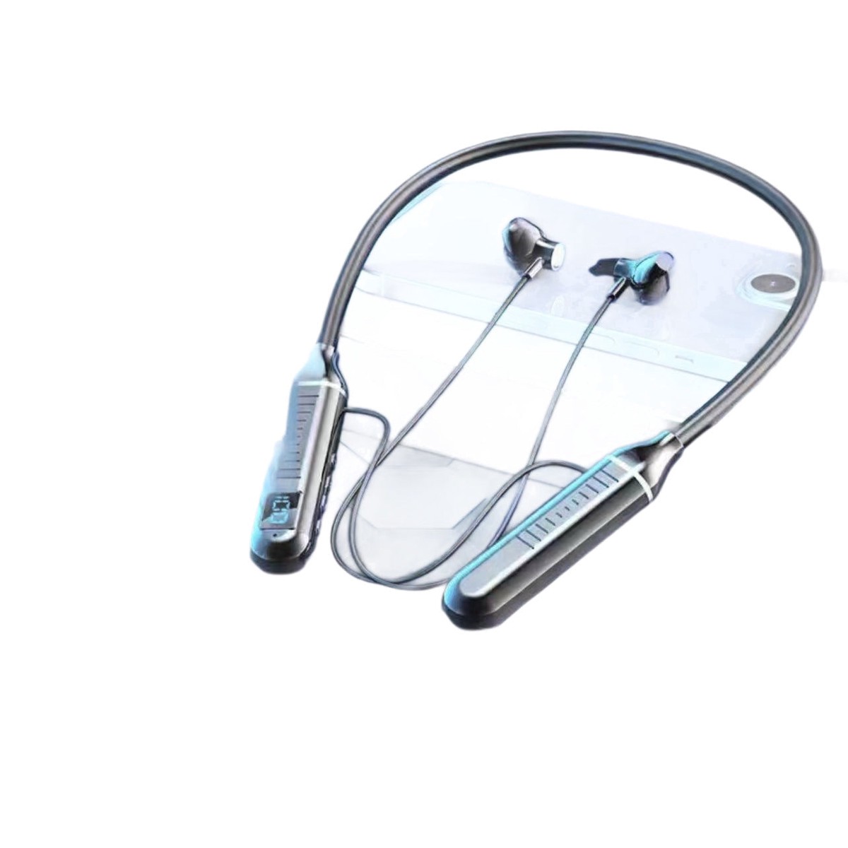 Wireless Neckband Sports Bluetooth Headphones with Noise