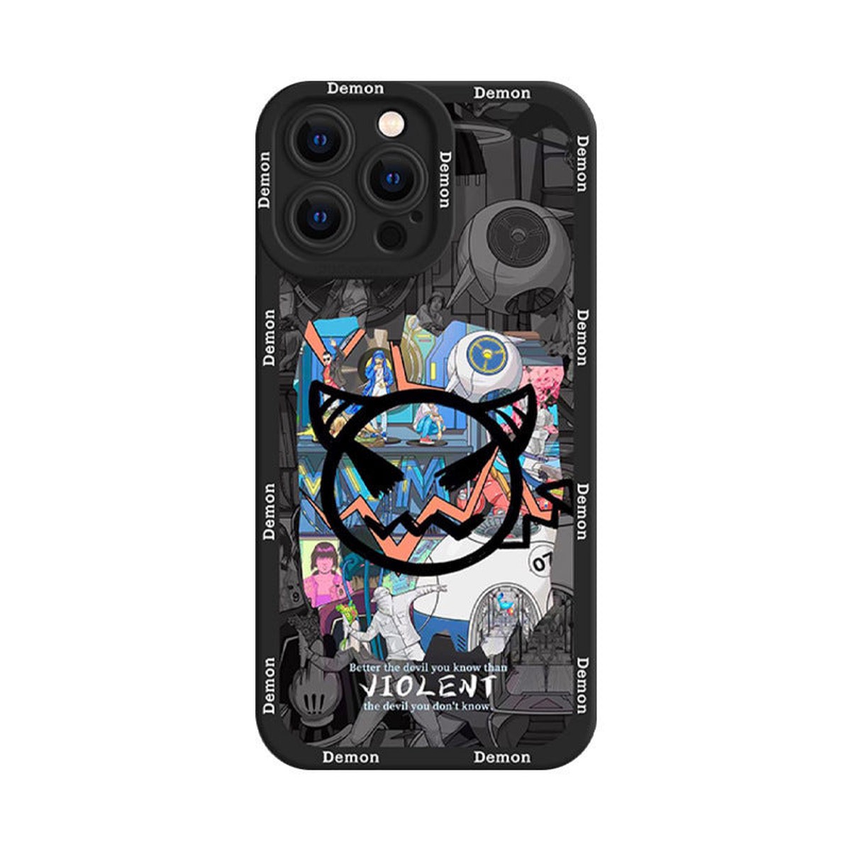 STOCK-Demon Art Case for iPhone 1316 Pro Max