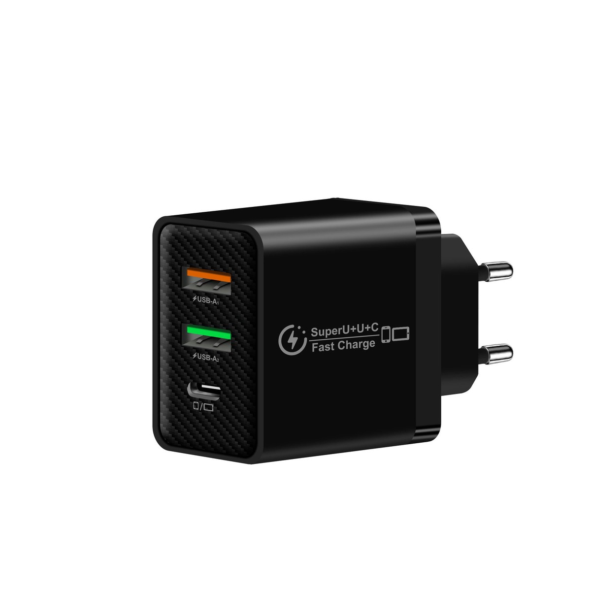 25W Multi-Port QC3.0 PD Travel Fast Charger Adapter