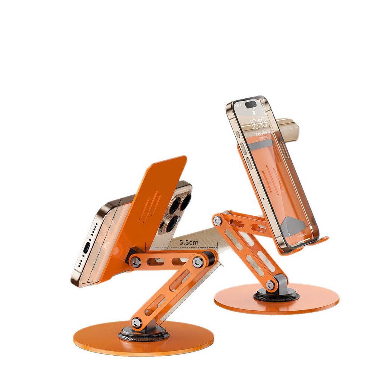 360 Rotating Aluminum Phone & Tablet Desktop Stand