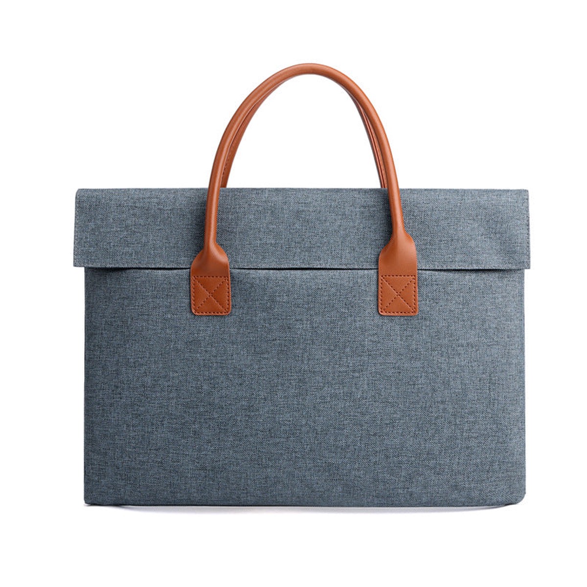 Fashionable Womens PU Satchel A4 Document Exhibition Bag
