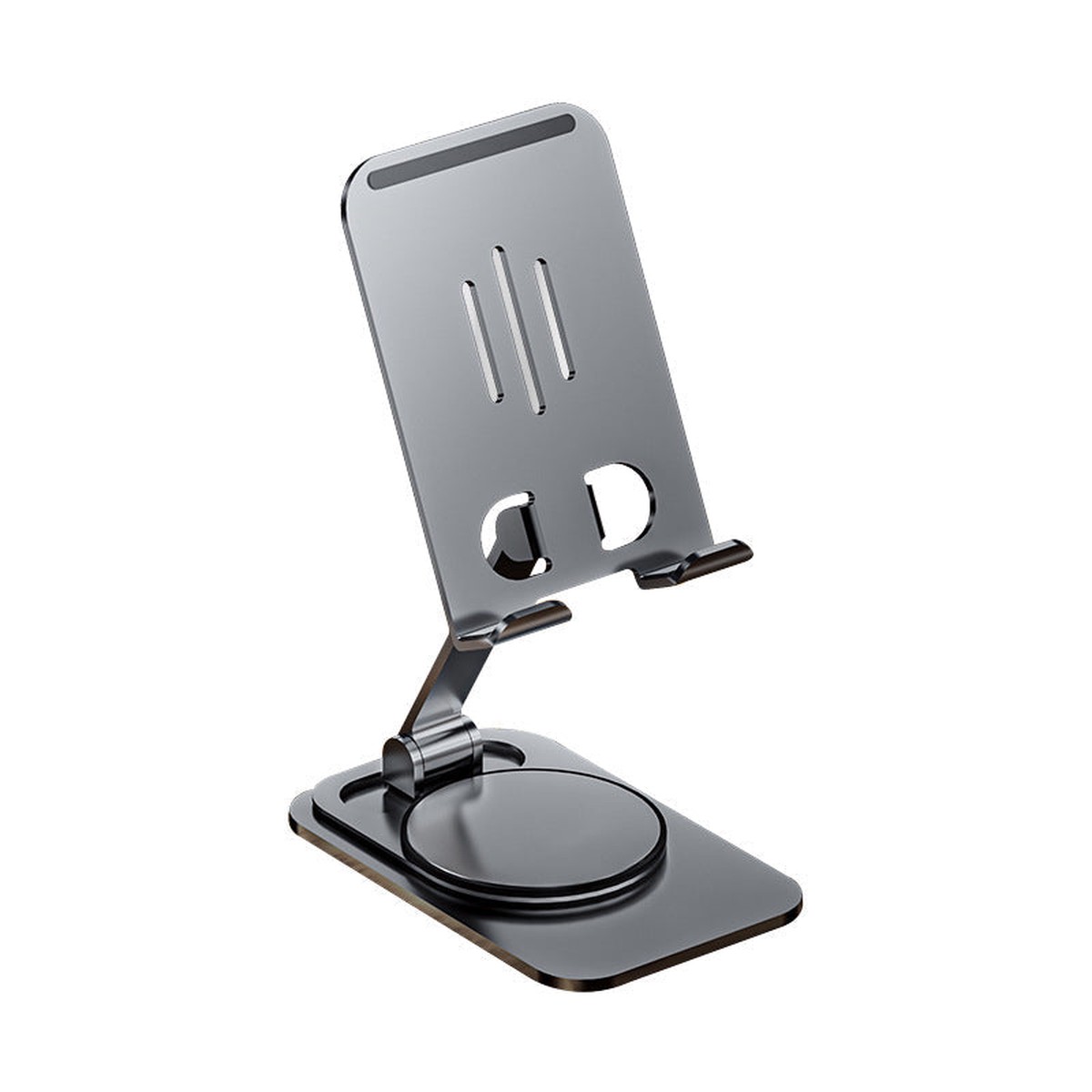 Foldable Metal Phone Stand for Live Broadcast & Shooting