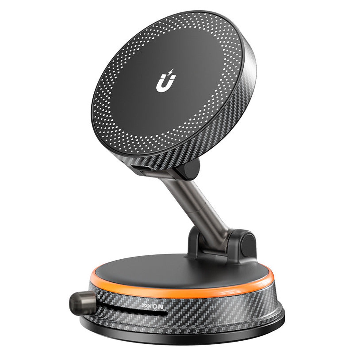 Vacuum Magnetic Wireless Charging Car Phone Holder  Universal