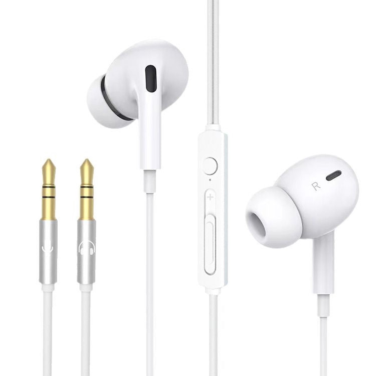 Wired Desktop Headset with 3M Cable & Microphone