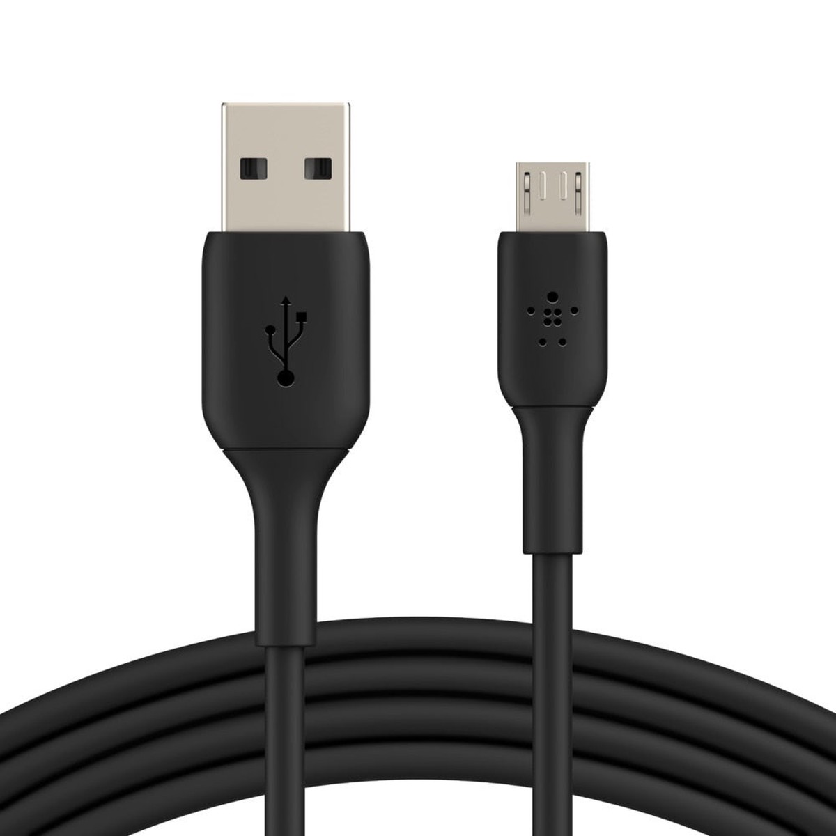 Belkin BoostCharge USB-A to Micro-USB Cable (1M) – Black (CAB005bt1MBK), 25K+ Bends, USB-IF Certified, .2