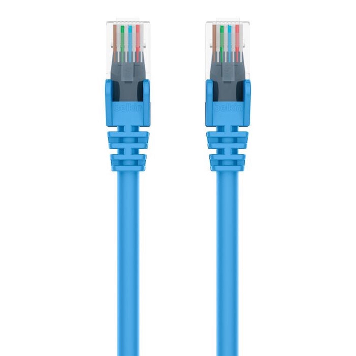 Belkin Cat6 Network Cables (5M) - Blue (A3L980bt05MBLUS), Exceeds 500MHz In Performance Tests, Snagless Prevents Breaking & Cracking, 2