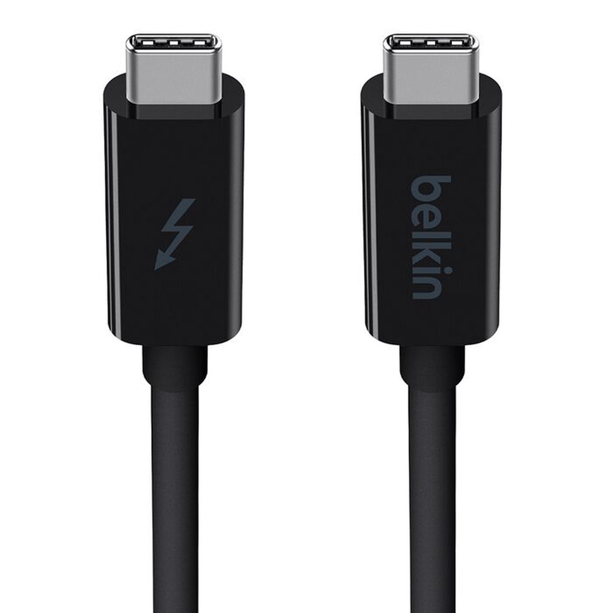 Belkin Thunderbolt 3 Cable USB-C  to USB-C (1M) - Black (F2CD081ds1M-BLK ), 60W PD, 20Gbps, 4K/Ultra-HD, Thunderbolt Certified, 2