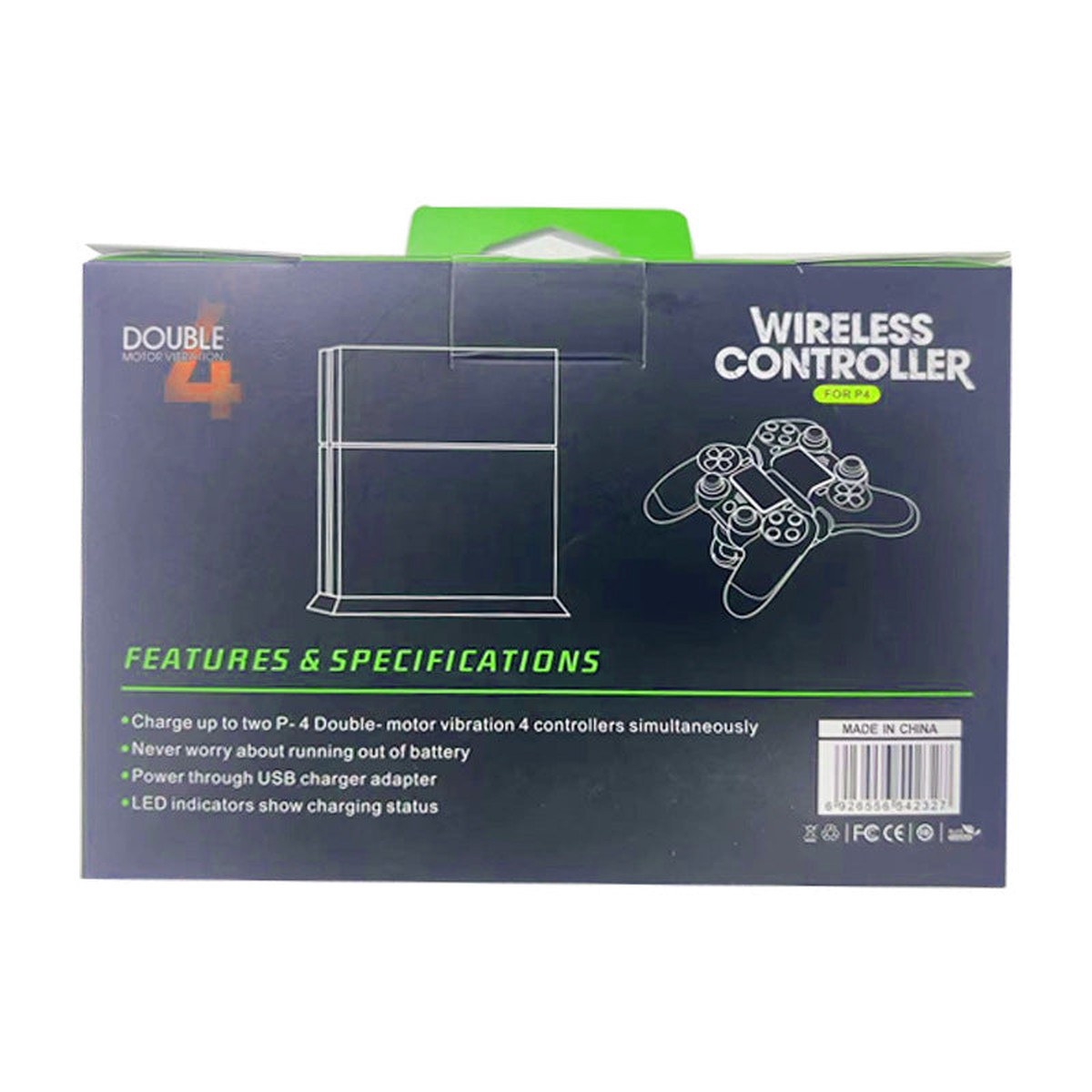 P4 Wireless Bluetooth Game Controller Six-Axis Vibration